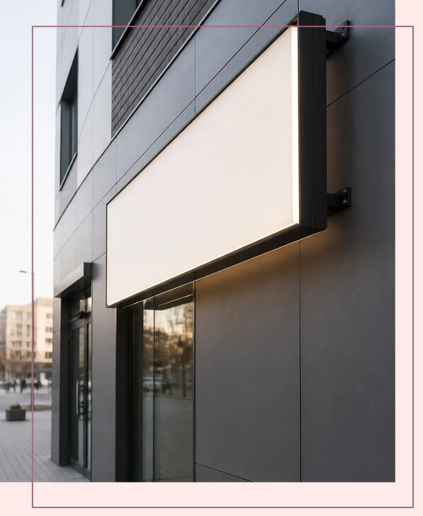 Фасадная рекламная конструкция в Назрани от 19003 р. | Аванза-Нзр